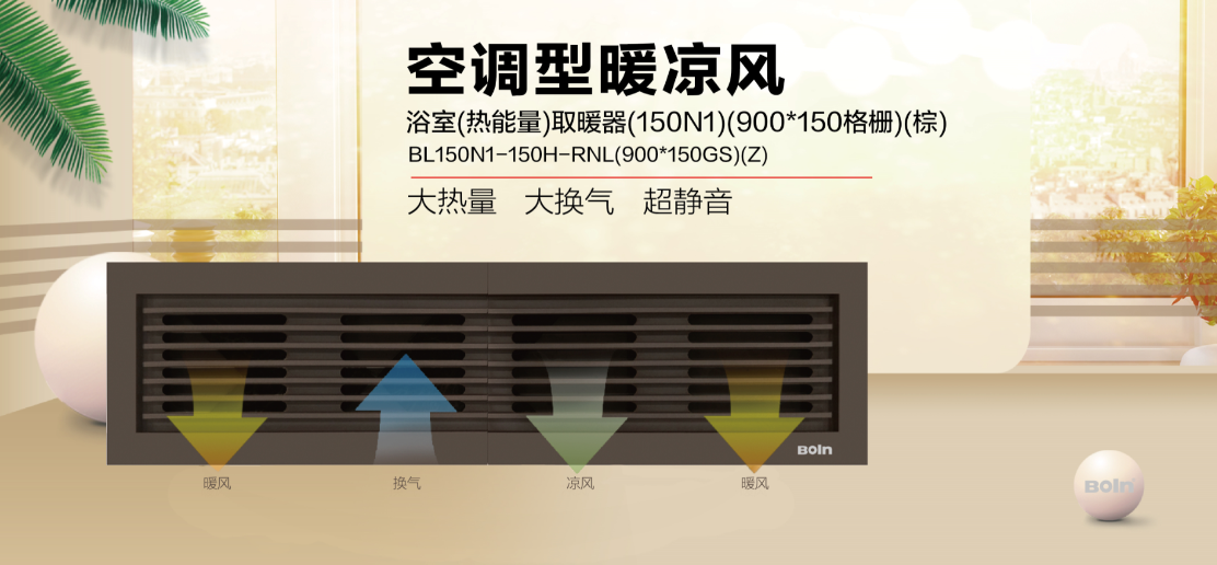 空調型暖涼風（廚衛(wèi)專用）新品上市 | 寶蘭