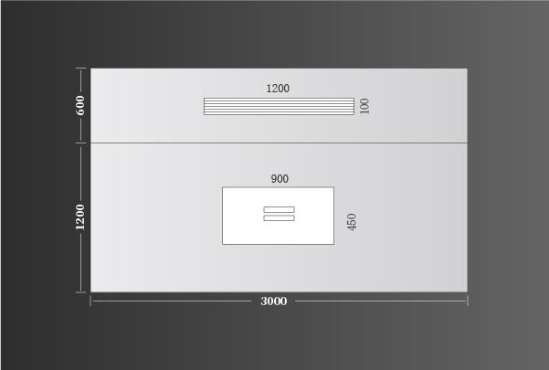 廚衛(wèi)頂極簡主義3000（1200+600）嵌入1200